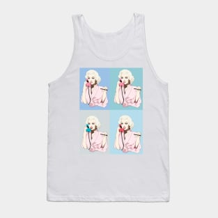 Marilyn Monroe phone pop art Tank Top